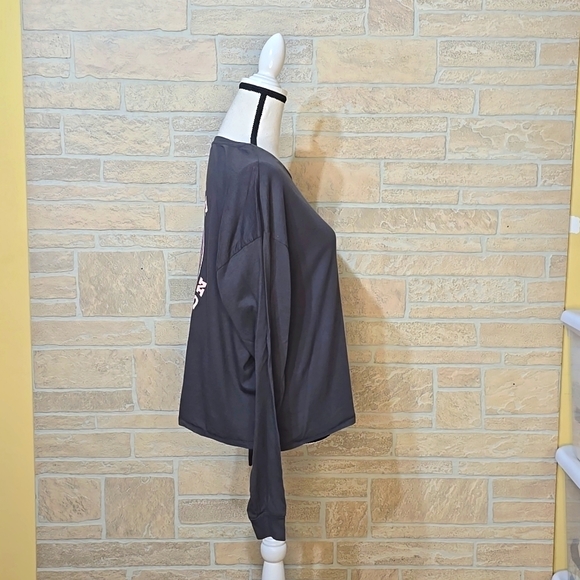 NWT SISSTR EVOLUTION HULA HULA LONG SLEEVE CHARCOAL - Picture 3 of 8